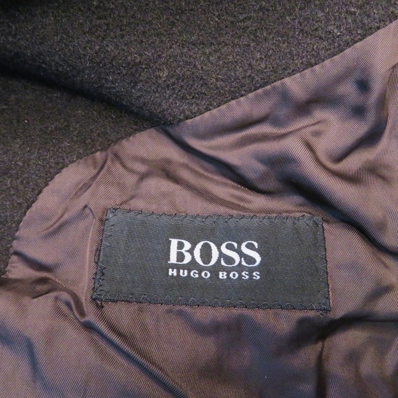 Hugo Boss Black Classic Trench Over Coat Jacket - Picture 2 of 8